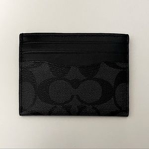 Coach Monogram Cardholder Black
